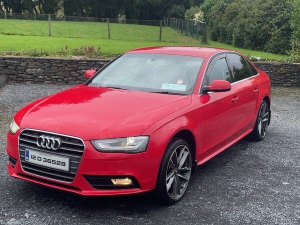 Audi A4 Saloon, Diesel, 2012, Red