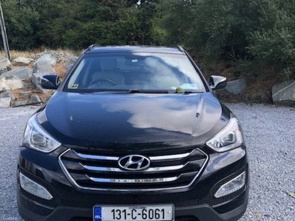 Hyundai Santa Fe SUV, Diesel, 2013, Black