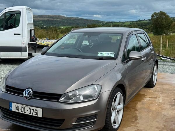 Volkswagen Golf Hatchback, Diesel, 2014, Grey