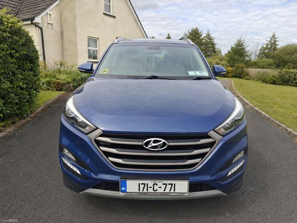 Hyundai Tucson SUV, Diesel, 2017, Blue