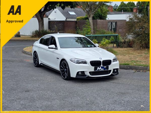 BMW 5-Series Saloon, Diesel, 2016, White