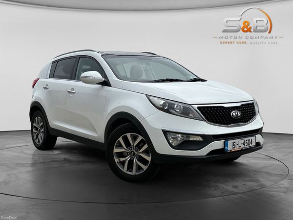 Kia Sportage SUV, Diesel, 2015, White