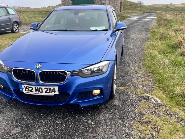 BMW 3-Series Saloon, Diesel, 2015, Blue