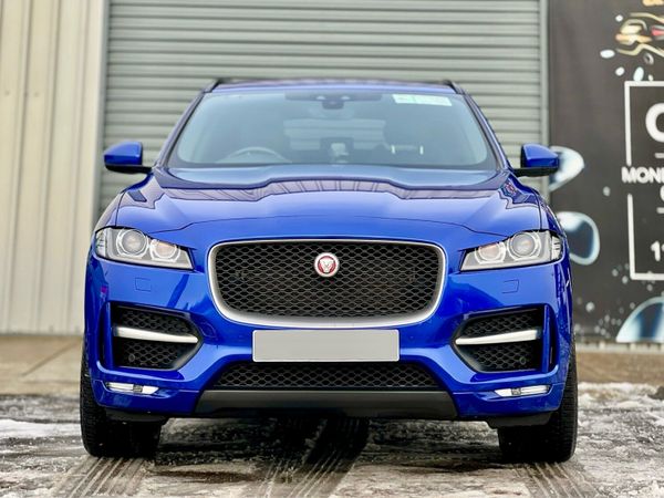 Jaguar F-Pace SUV, Diesel, 2018, Blue