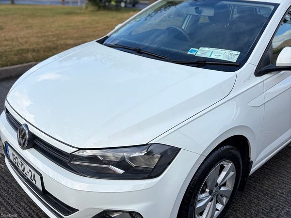 Volkswagen Polo Hatchback, Petrol, 2019, White