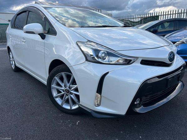 Toyota Prius MPV, Petrol Hybrid, 2021, White