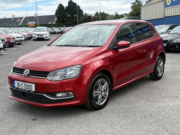 Volkswagen Polo Hatchback, Petrol, 2015, Red