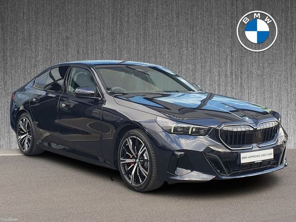 BMW 5-Series Saloon, Petrol Plug-in Hybrid, 2026, Black