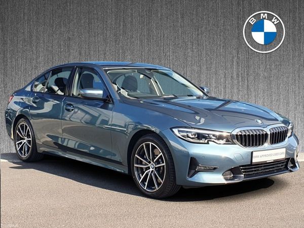 BMW 3-Series Saloon, Petrol Plug-in Hybrid, 2021, Blue