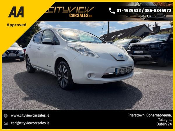 Nissan Leaf Hatchback, Electric, 2016, White