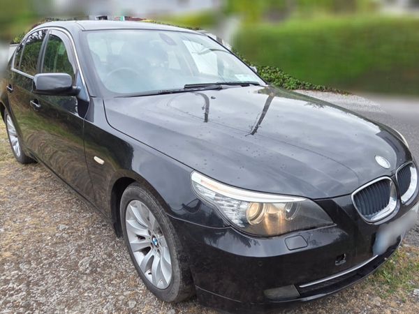 BMW 5-Series Saloon, Diesel, 2009, Black