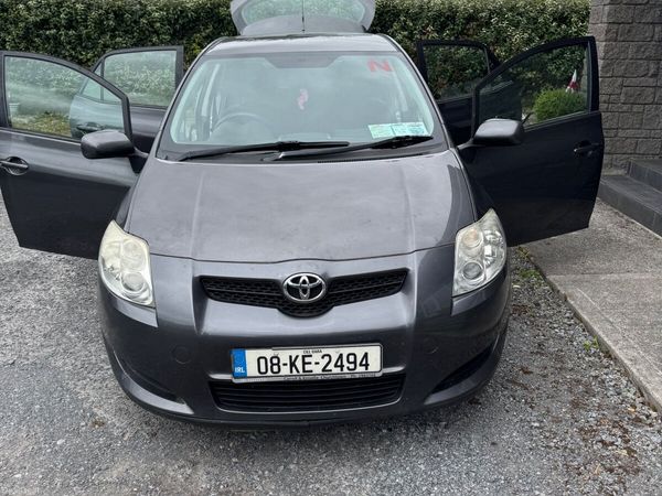Toyota Auris Hatchback, Petrol, 2008, Grey