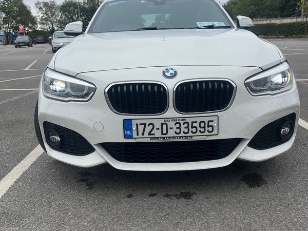 BMW 1-Series Hatchback, Diesel, 2017, White
