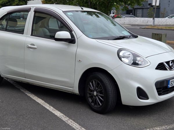 Nissan March Hatchback, Petrol, 2016, White