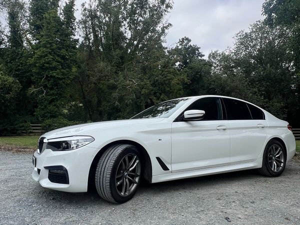 BMW 5-Series Saloon, Diesel, 2019, White