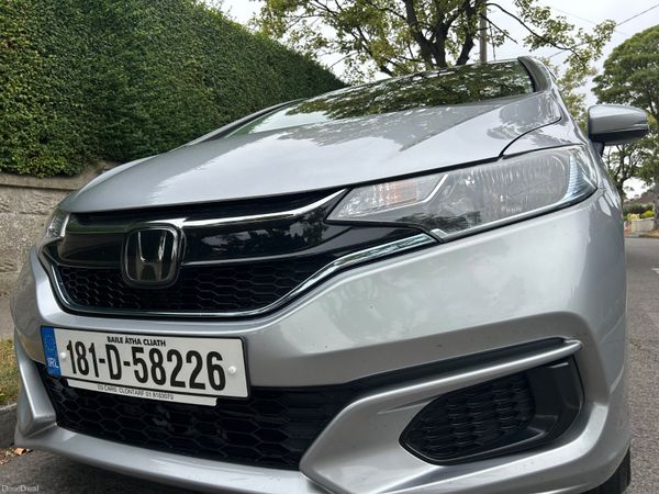 Honda Fit Hatchback, Petrol Hybrid, 2018, Silver