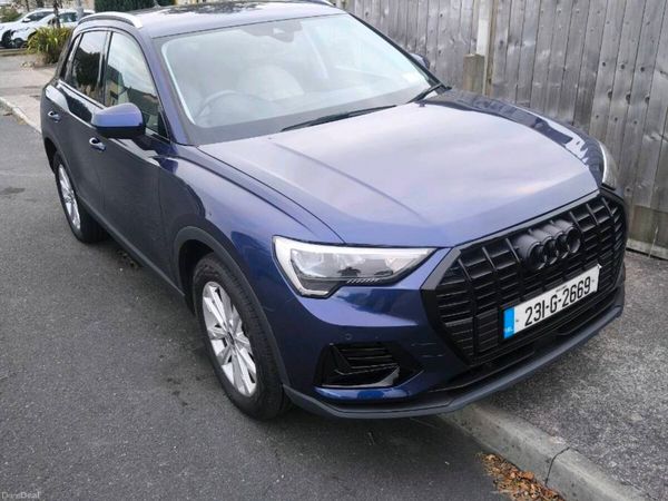 Audi Q3 SUV, Petrol Plug-in Hybrid, 2023, Blue