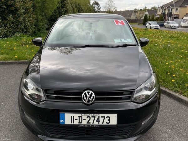 Volkswagen Polo Hatchback, Petrol, 2011, Black