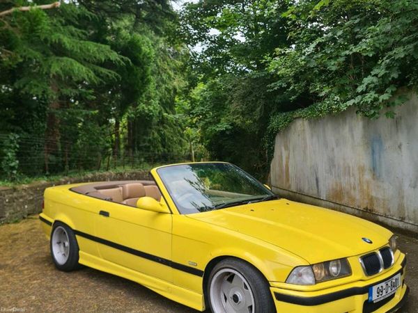 BMW 3-Series Convertible, Petrol, 1999, Yellow