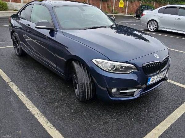 BMW 2-Series Coupe, Petrol, 2016, Blue