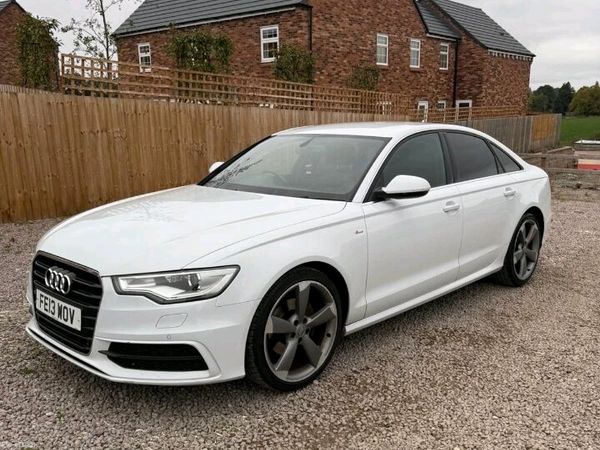 Audi A6 Saloon, Diesel, 2013, White
