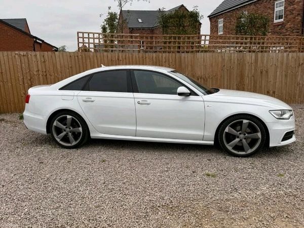 Audi A6 Saloon, Diesel, 2013, White