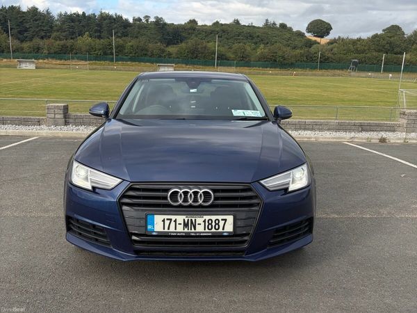 Audi A4 Saloon, Diesel, 2017, Blue
