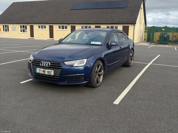 Audi A4 Saloon, Diesel, 2017, Blue
