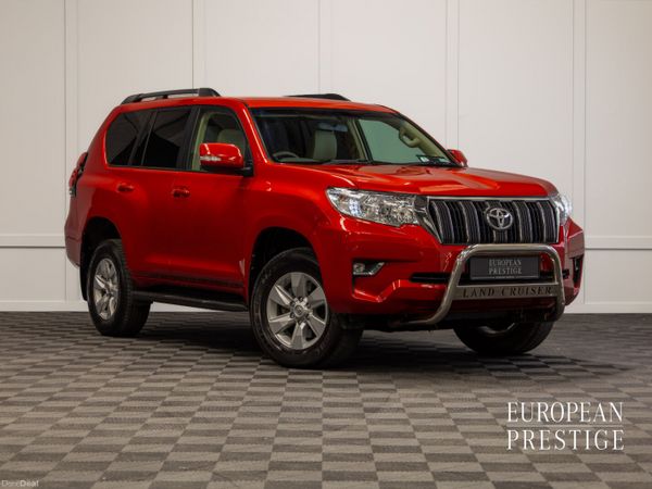 Toyota Land Cruiser SUV, Diesel, 2018, Red