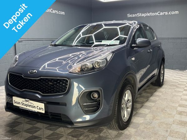 Kia Sportage Estate, Diesel, 2018, Blue