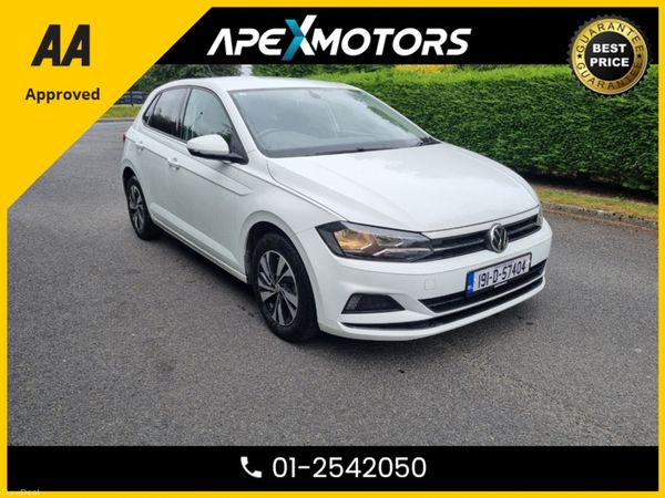 Volkswagen Polo Hatchback, Petrol, 2019, White