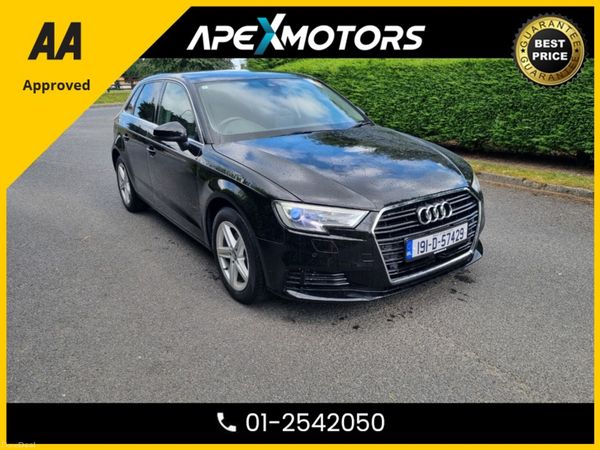 Audi A3 Hatchback, Petrol, 2019, Black