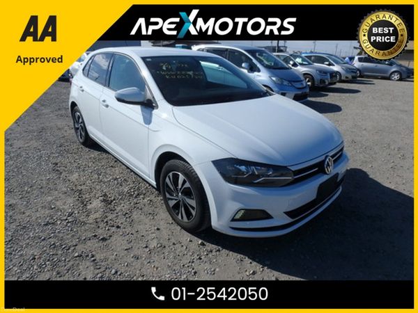 Volkswagen Polo Hatchback, Petrol, 2019, White