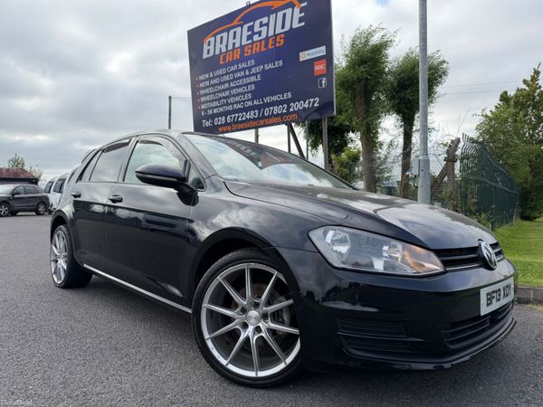 Volkswagen Golf Hatchback, Diesel, 2013, Black