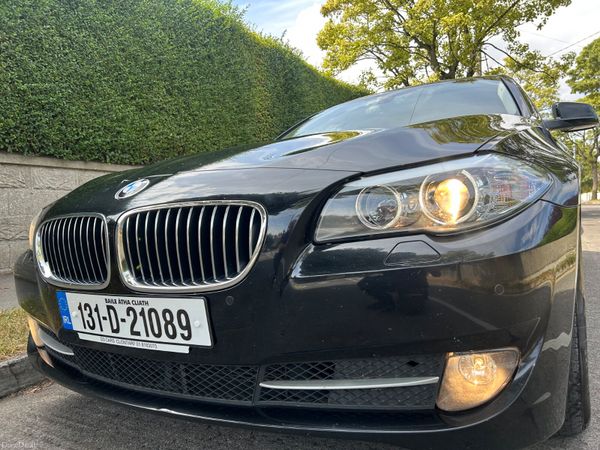 BMW 5-Series Saloon, Diesel, 2013, Black