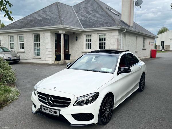 Mercedes-Benz C-Class Saloon, Diesel, 2017, White