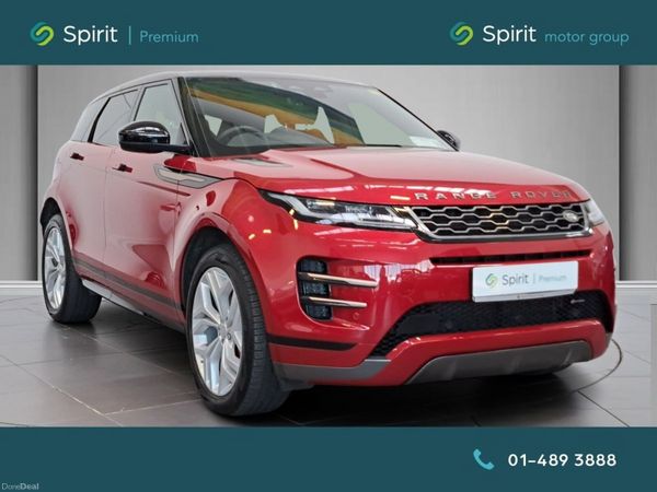 Land Rover Range Rover Evoque SUV, Petrol Plug-in Hybrid, 2023, Red
