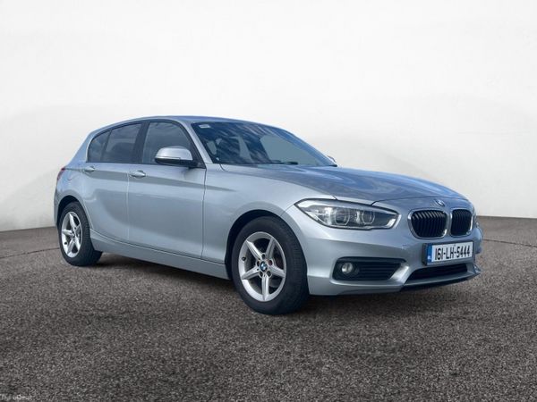 BMW 1-Series Hatchback, Diesel, 2016, Silver