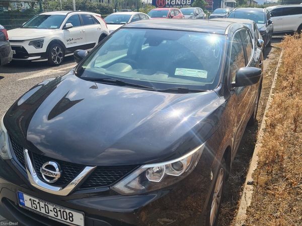 Nissan Qashqai Hatchback, Petrol, 2015, Black
