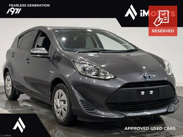 Toyota Aqua Hatchback, Petrol Hybrid, 2020, Grey