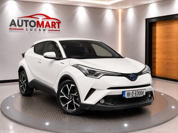 Toyota C-HR SUV, Petrol Hybrid, 2018, White