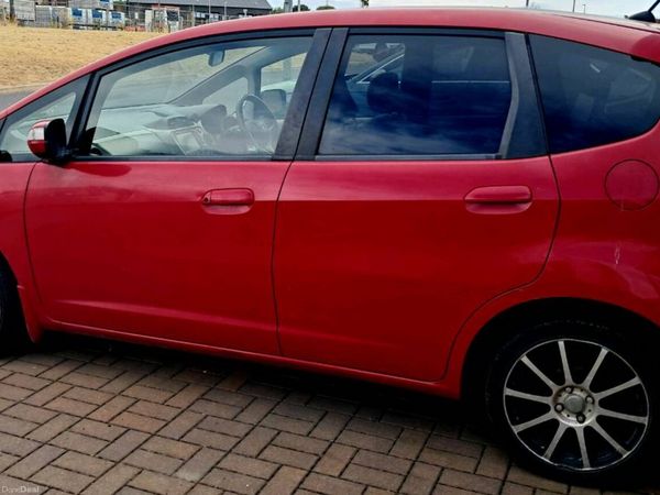 Honda Fit Hatchback, Petrol Hybrid, 2011, Red