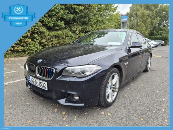 BMW 5-Series Saloon, Diesel, 2015, Black