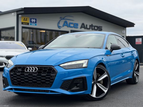 Audi A5 Saloon, Petrol, 2021, Blue