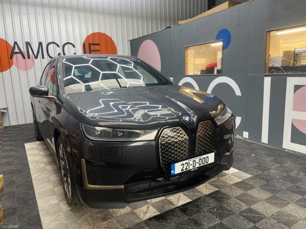 BMW iX SUV, Electric, 2022, Grey