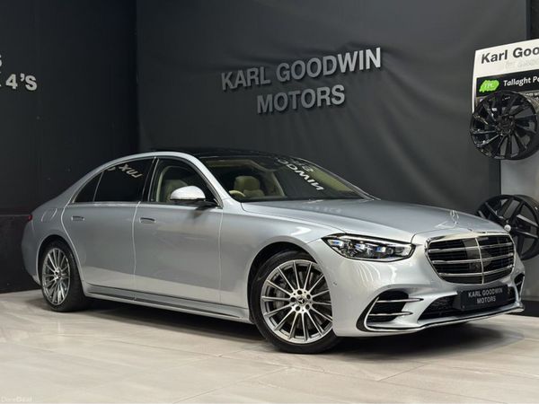 Mercedes-Benz S-Class Saloon, Petrol Plug-in Hybrid, 2026, Silver