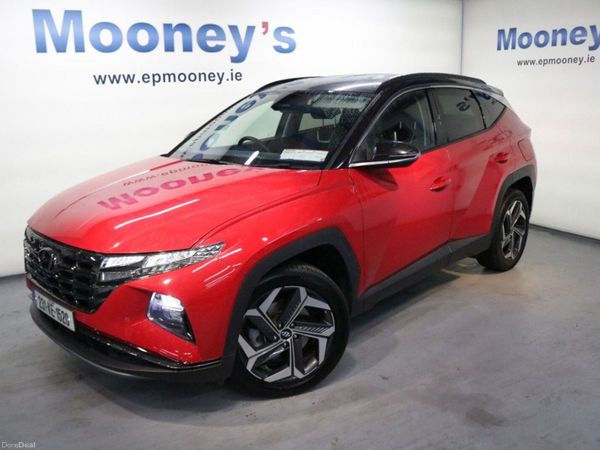 Hyundai Tucson SUV, Petrol Hybrid, 2023, Red
