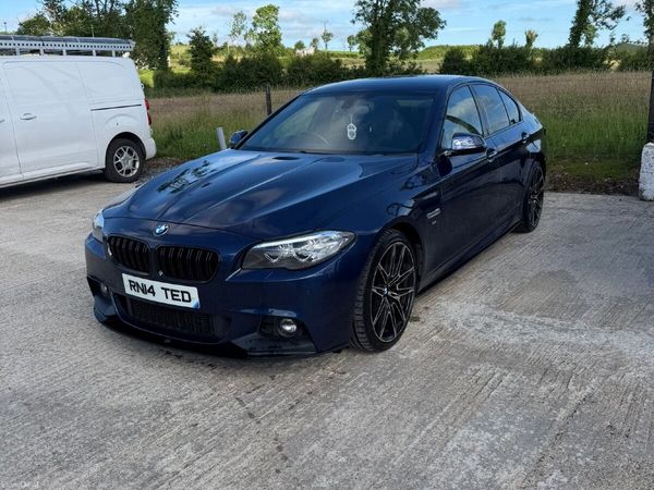 BMW 5-Series Saloon, Diesel, 2015, Blue