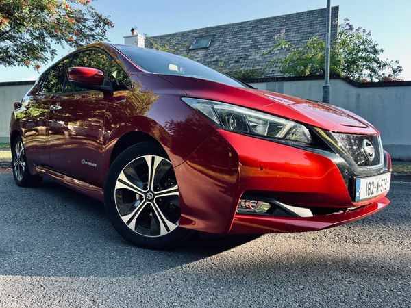 Nissan Leaf Hatchback, Electric, 2018, Red