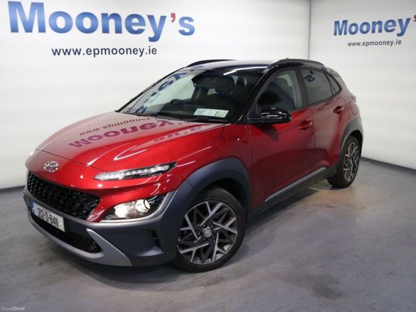 Hyundai KONA MPV, Petrol Hybrid, 2021, Red